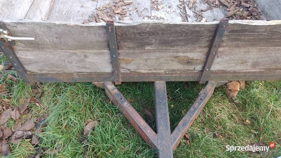 Przyczepa Jednoosiowa Przyczepy rolnicze Udrzynek