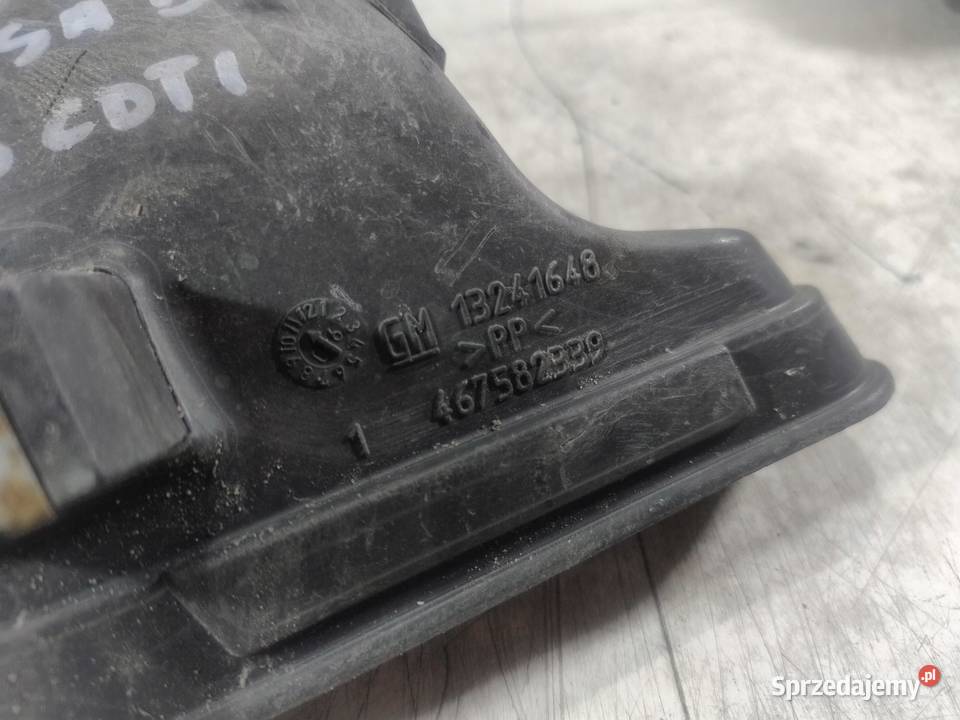 WĄŻ RURA DOLOT POWIETRZA OPEL CORSA D 13 CDTI osobowe sprzedam