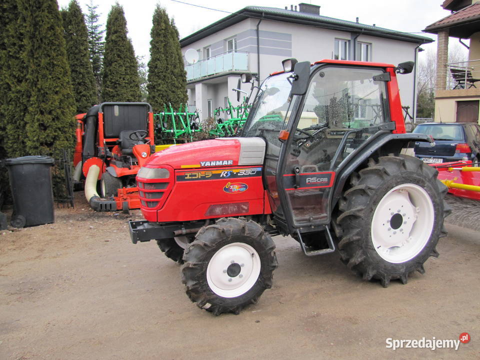 Traktor Yanmar RS 330 odśnieżarka pług do śniegu Węgrów