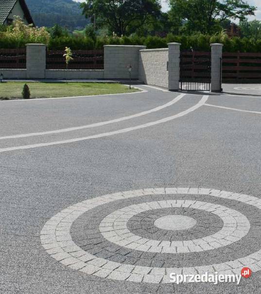 Fantazja dekoracyjna kostka brukowa o Ogród śląskie Czeladź