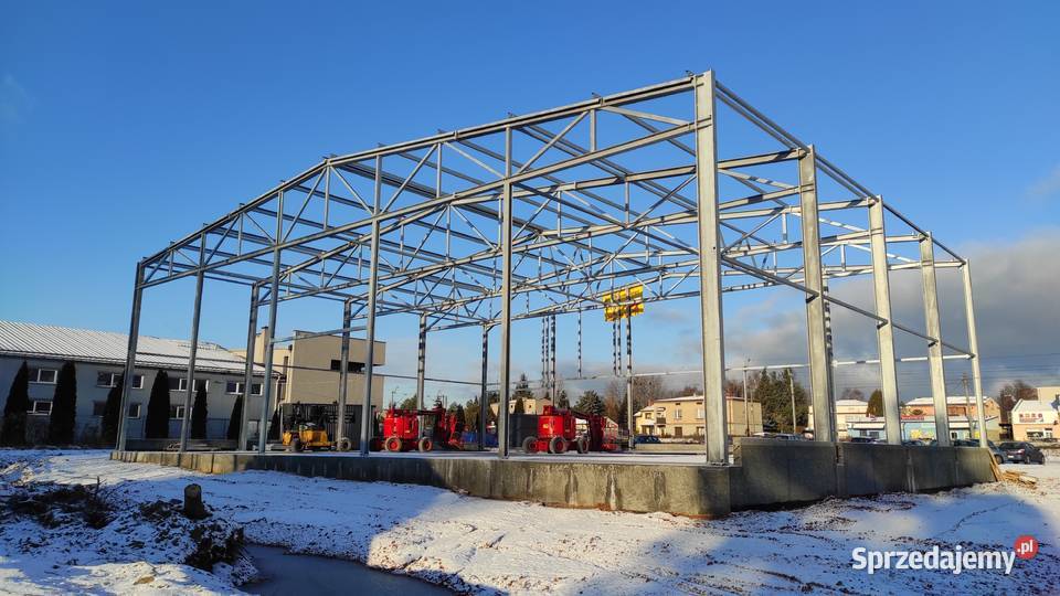 KONSTRUKCJA HALI PRODUKCYJNEJ USŁUGOWEJ