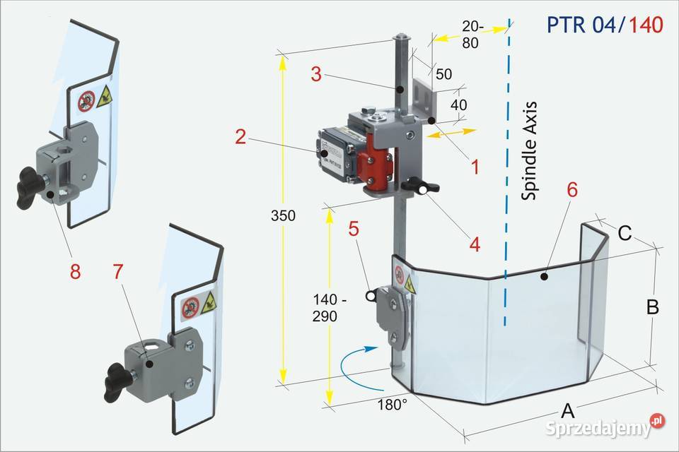 Osłona wiertarki PTR 04140 śląskie Katowice sprzedam