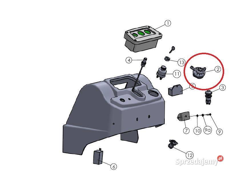 Przełącznik kierunkowskazów Mitsubishi VST Tajęcina