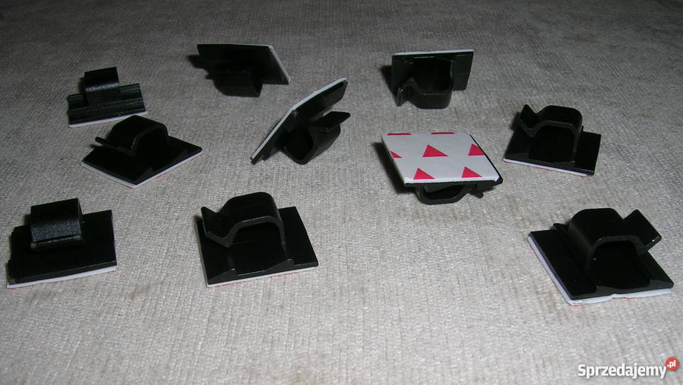 Uchwyt samoprzylepny zacisk kablowy śr85mm 10 Wyszków