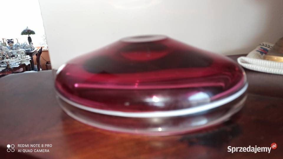 Patera kryształ Sea Glasbruk Sveden Gdynia