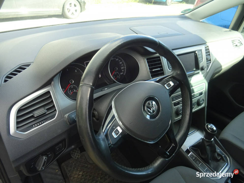 Volkswagen Golf Sportsvan 16 TDI 110 Highline elektryczne lusterka Łódź