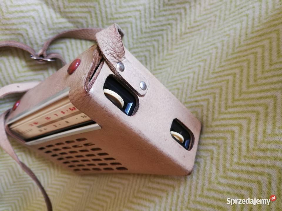 Radio Selga z ładowarką akumulator i dokum ZSRR Szczecin