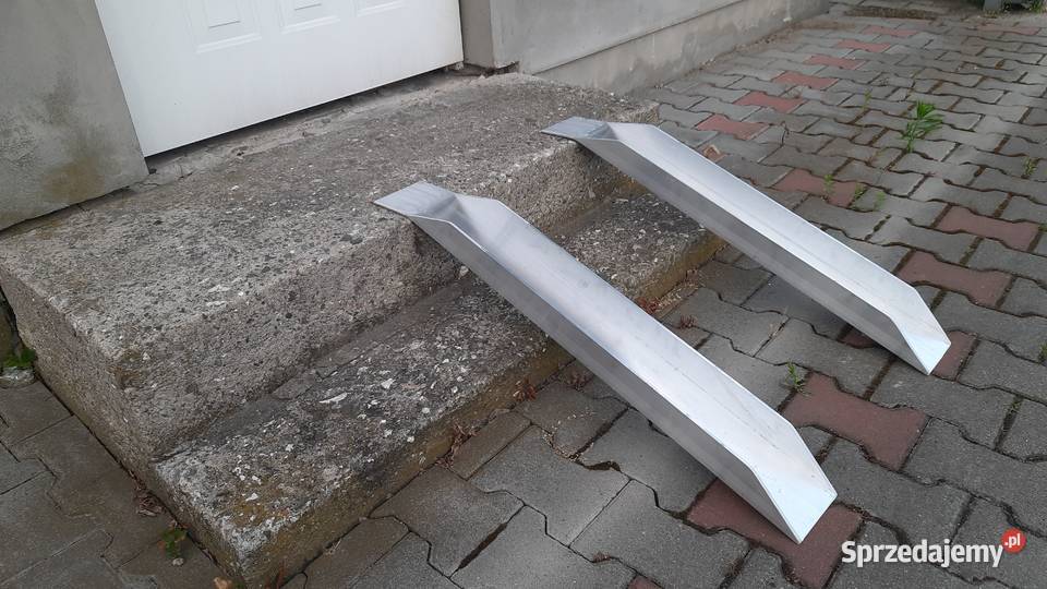Podjazdy Szyny Rynienki Aluminiowe pod wózek Proszowice