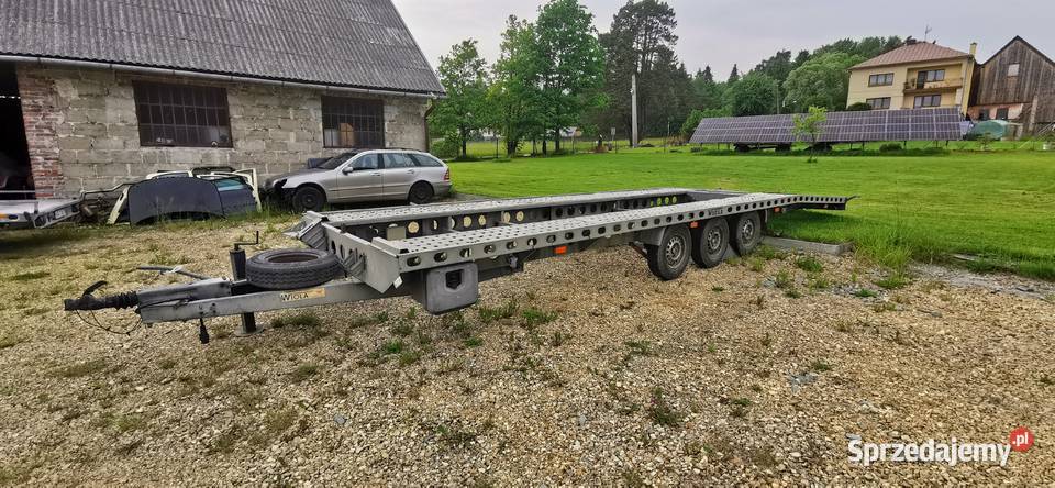 Laweta przyczepa Wiola W5 3500 35T dmc mocną Przyczepy i naczepy