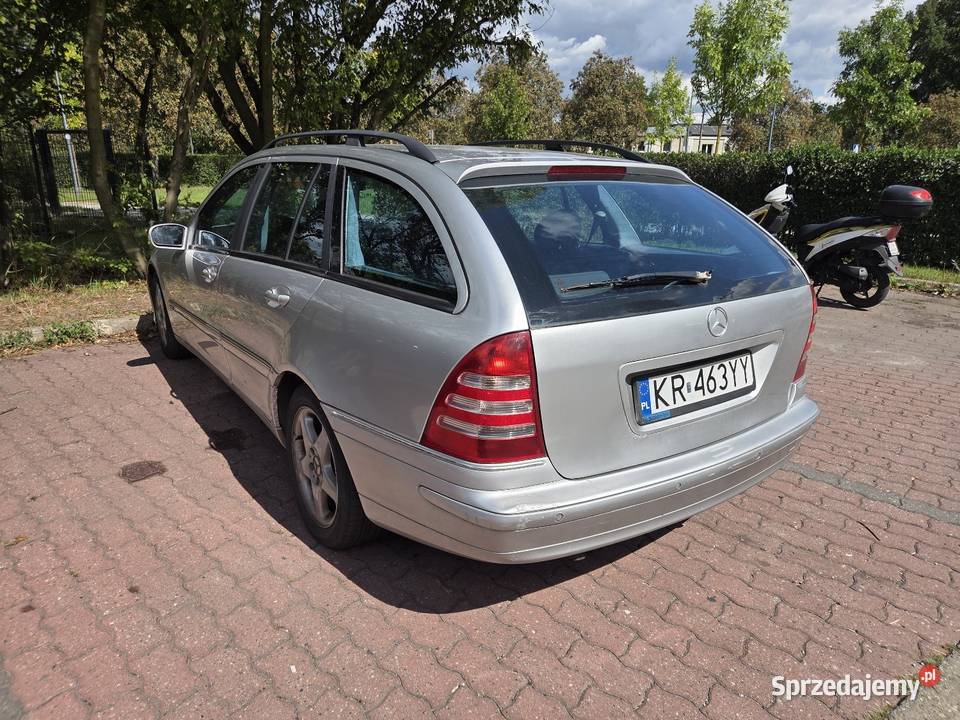 Mercedes c klasa w203 20 kompressor elektrycznie ustawiane fotele Dąbrowa Górnicza