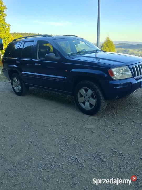 Jeep Grand Cherokee 27 CRD 2003 Automat 4x4 Rok produkcji 2003 małopolskie Limanowa