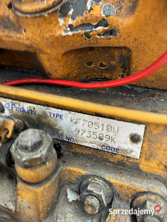 silnik 4cyl Perkins KF mały Perkins moc ok 50 Silnik i osprzęt