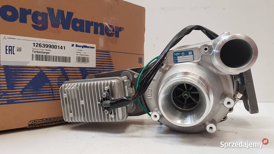 Nowa turbosprężarka BorgWarner 12639900141 Siedlce