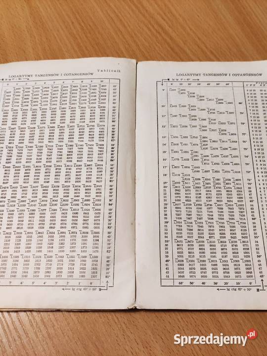 Tablice matematycznofizyczne PWSZ Warszawa miękka Rzeszów sprzedam