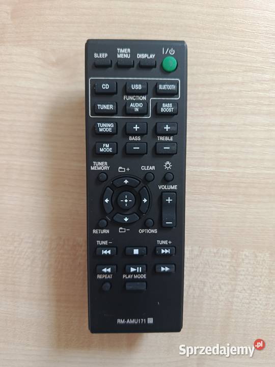 Nowy pilot ALLMITY RMAMU171 do wieży audio SONY Ligota Bialska