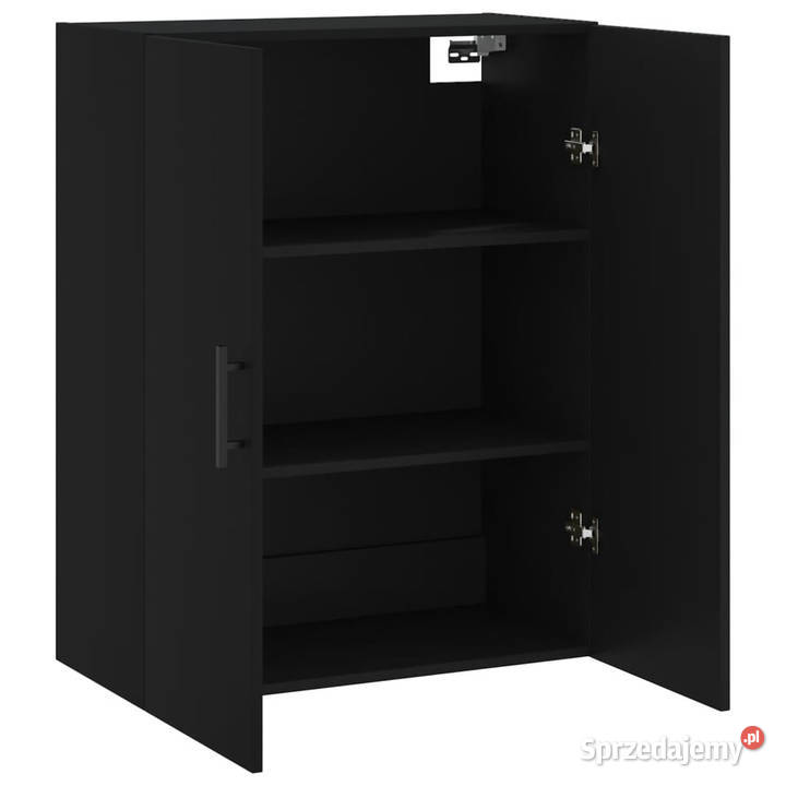 Szafka wisząca czarna 695x34x90 WM828445