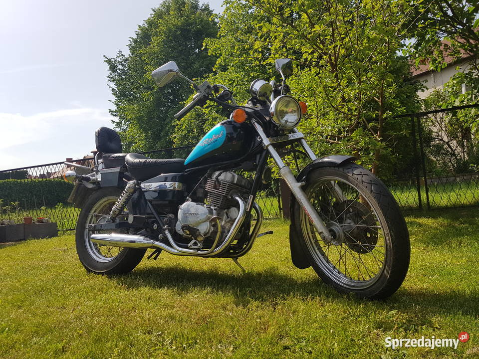 Honda rebel 125 ccm chopper Motocykle, skutery, quady