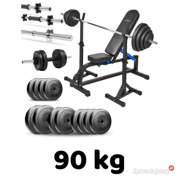 Zestaw do ćwiczeń 90 z ławką treningową Warszawa