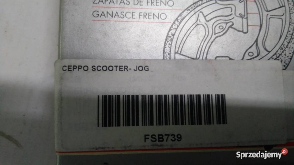 Szczęki hamulcowe Ferodo FSB739 Yamah JOG SH