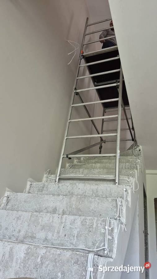 Rusztowanie na schody i do loftów lekkie mobilne Warszawa
