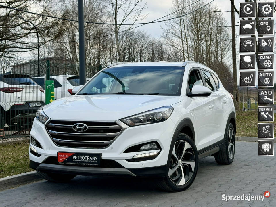 Hyundai Tucson 17 CRDI 141 LED AUTOMAT Nawigacja Mrągowo sprzedam