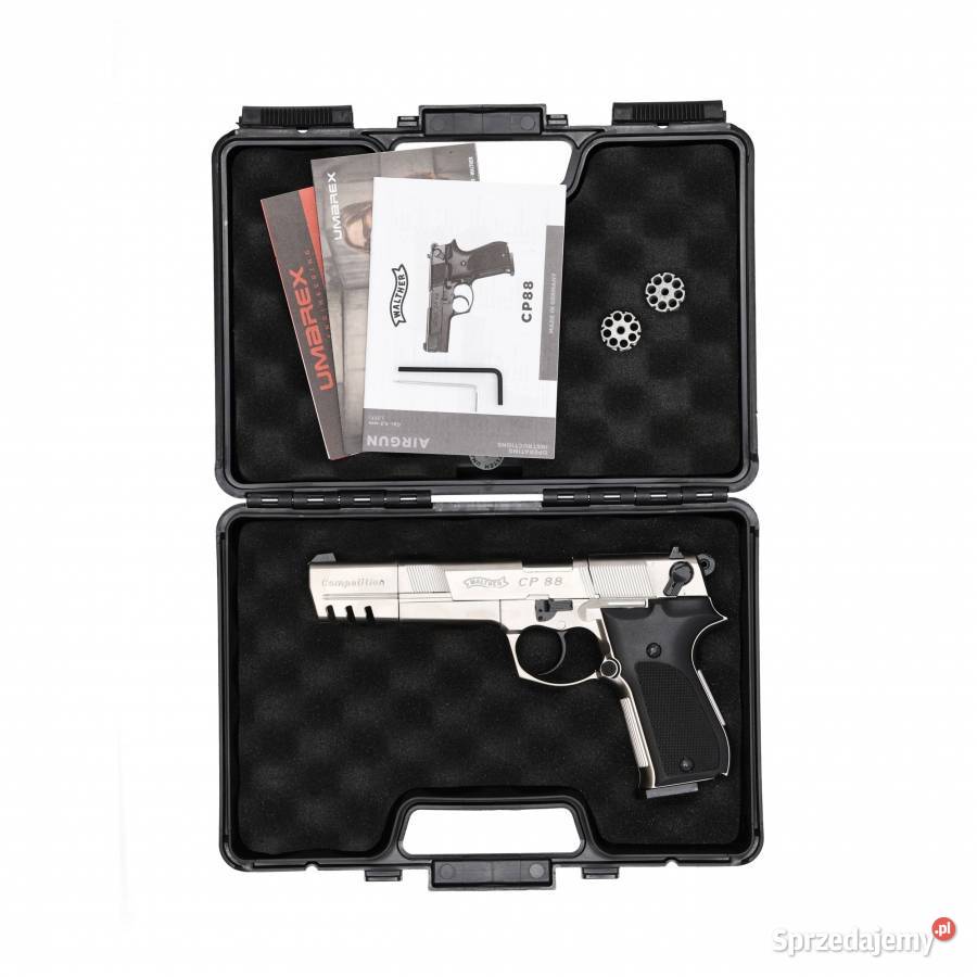 Pistolet wiatrówka Walther CP88 Competition Trzcianka