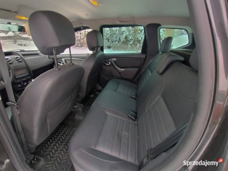 Dacia Duster 16 MPiFLSkóraNaviNiski przebieg I czarny Dacia Harklowa sprzedam