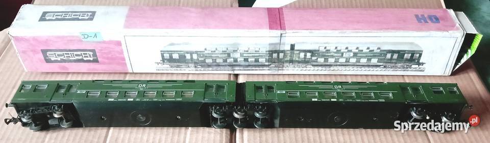 Wagon piętrowy 2członowy DR Schicht H0 Kraków