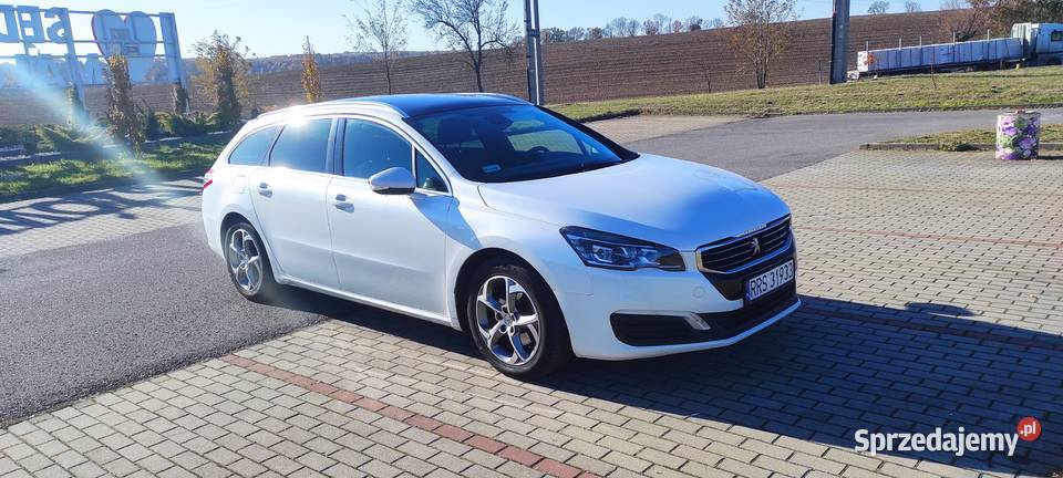 Peugeot 508 2015r 16 benzyna 165 250 biała perła sprzedam