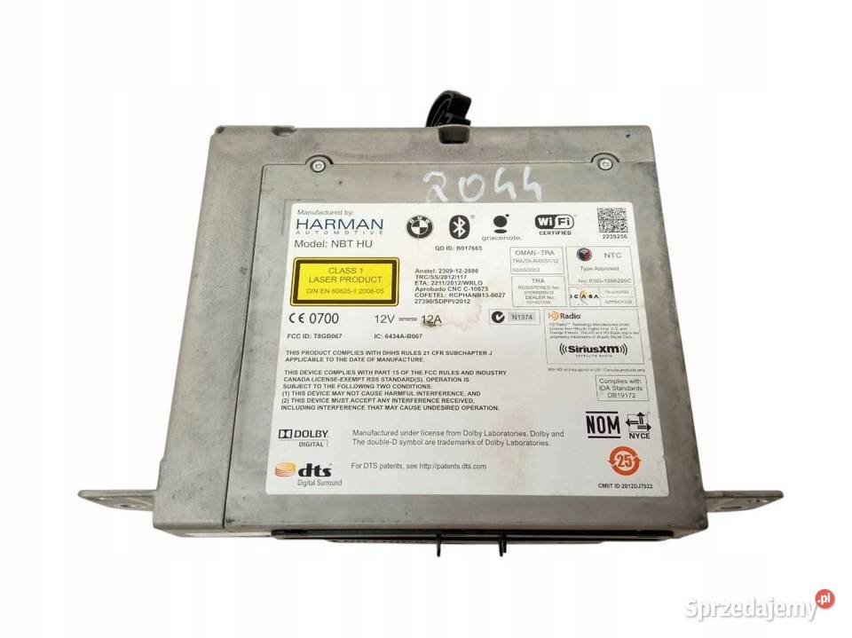 RADIO FABRYCZNE HARMAN NAWIGACJA 938755802 Bmw