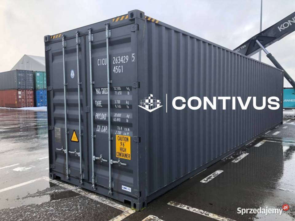 Sprzedam kontener morski magazynowy 12m nowy Gdańsk