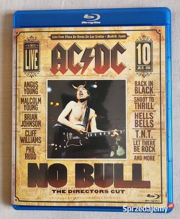 ACDC koncert 1996 r bluray 1 płyta Warszawa