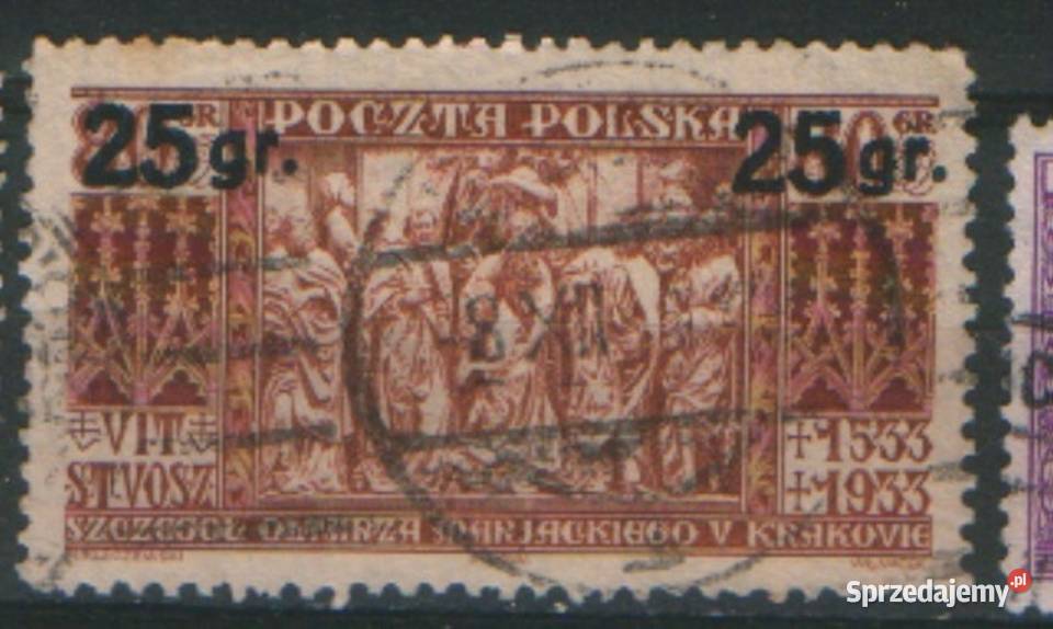 Zn PMW Fi 270III kas 1934 Filatelistyka Gliwice