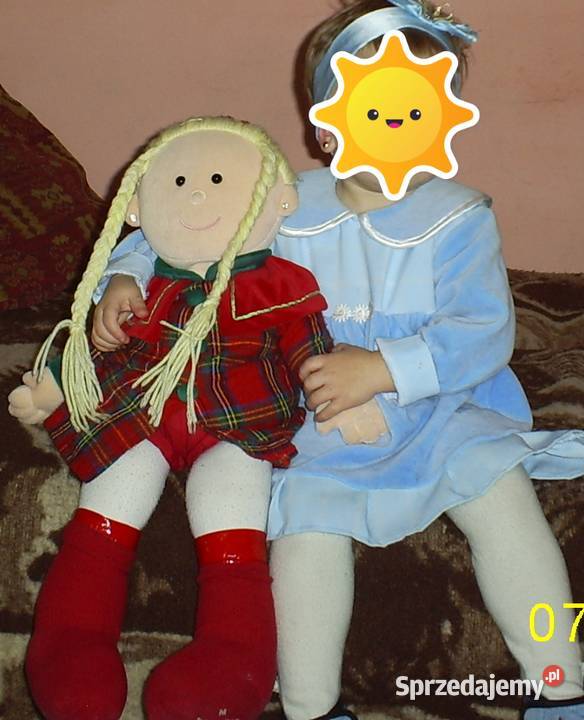 duża lalka szmaciana Trzydnik Duży-Kolonia