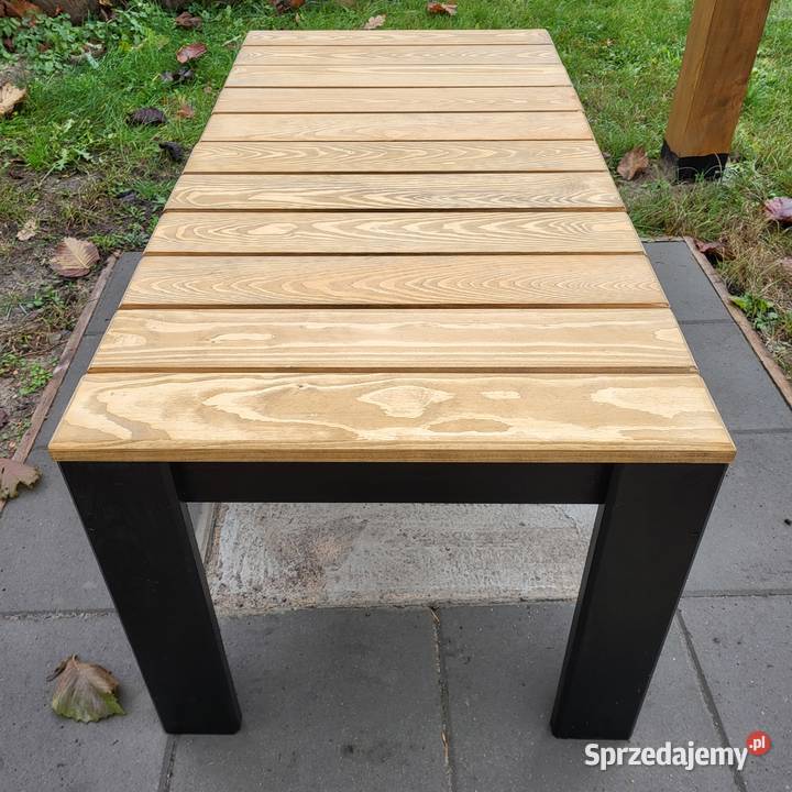 Stolik kawowy na taras balkon do salonu w stylu Sarnaki