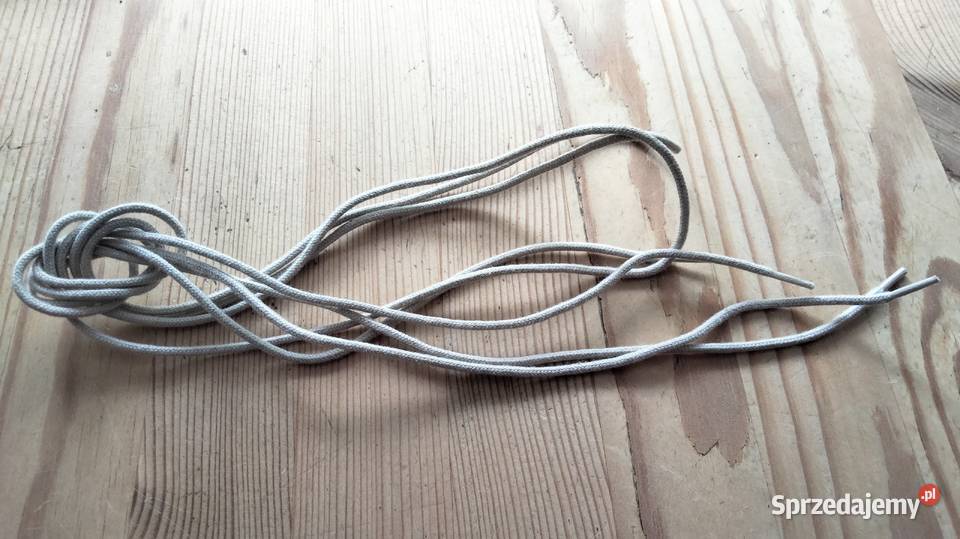 Sznurowadła okrągłe cienkie długość 120 kolor wielkopolskie