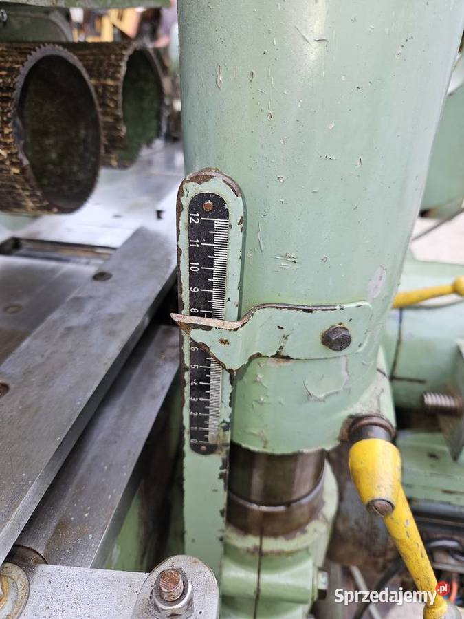 Strugarka czterostronna heblarka wyrówniarka Gostyń