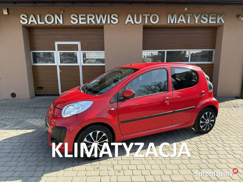 Citroen C1 10 68 Klimatyzacja I 20052014 czujnik parkowania Orzech