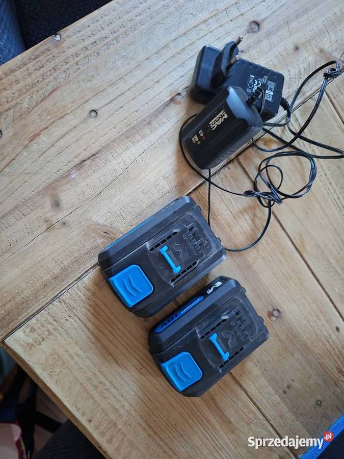 Akumulator Mc allister 2 sztuki plus ładowarka