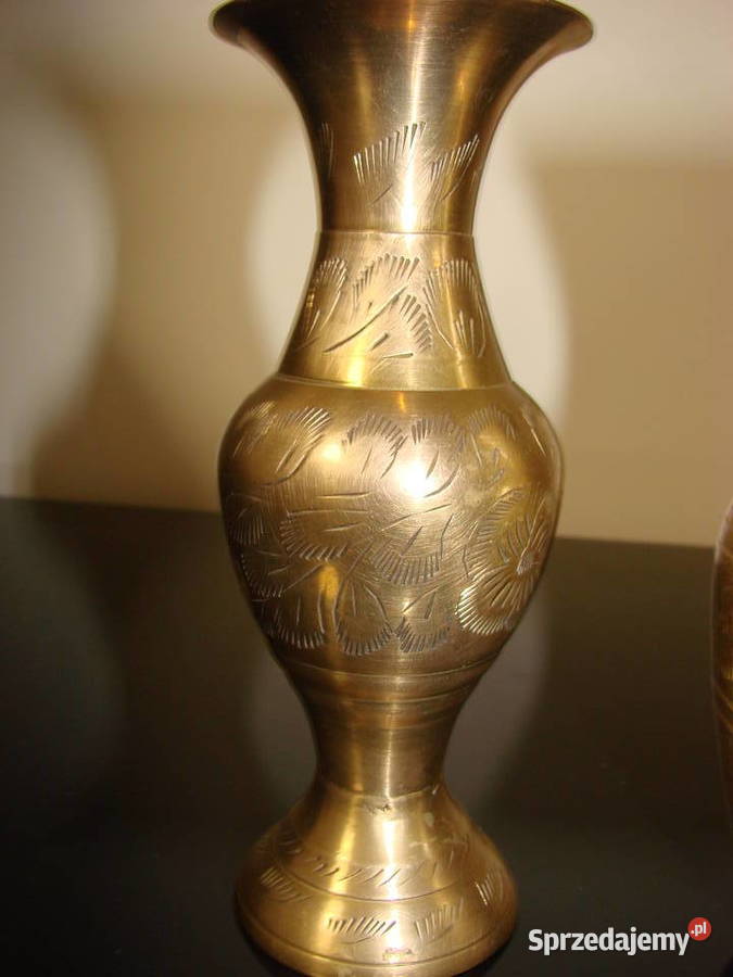 mosiężny wazonik Pruszcz Gdański sprzedam