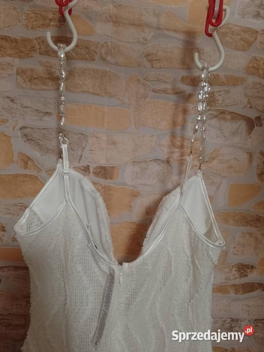 38M ASOS Design Długa bogato zdobiona sukienka z Kraków