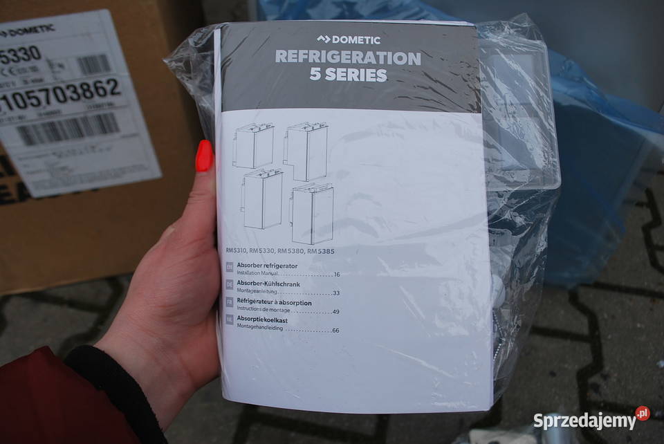 NOWA LODÓWKA DOMETIC RM 5330 do kampera Grzebowilk