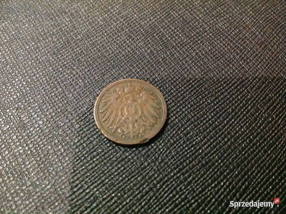 1 PFENNIG 1907 r F Numizmatyka sprzedam