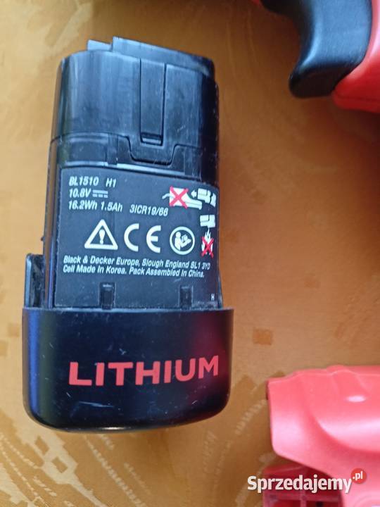 Wkrętarka akumulatorowa Black Decker sprzedam