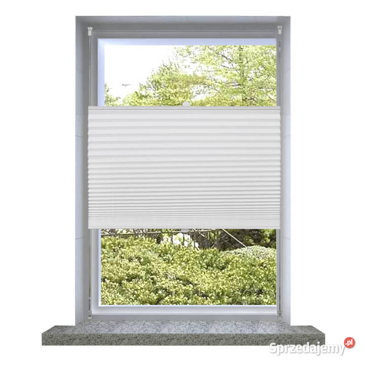 Roleta plisowana 40x150 biała WM240587 Warszawa