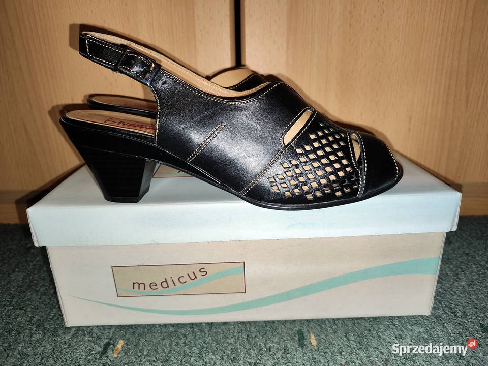 Sandały skórzane damskie Medicus INGE 39cm