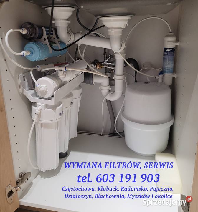 Filtr do Wody Osmoza Wymiana RO6 RO7 99 Kłobuck sprzedam