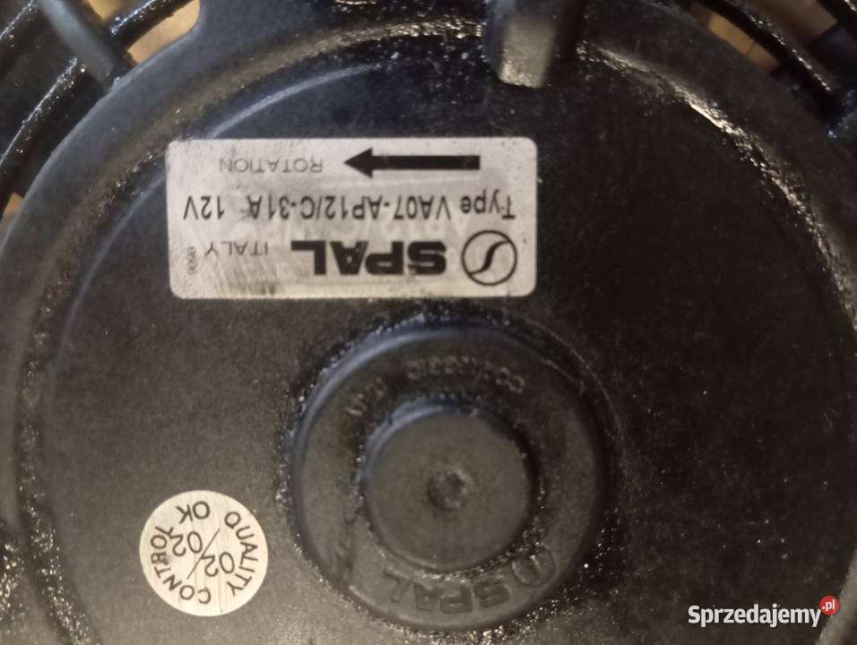 Wiatrak Wentylator Chłodnicy Ligier Nova Ambra Rok produkcji 2010 Starachowice
