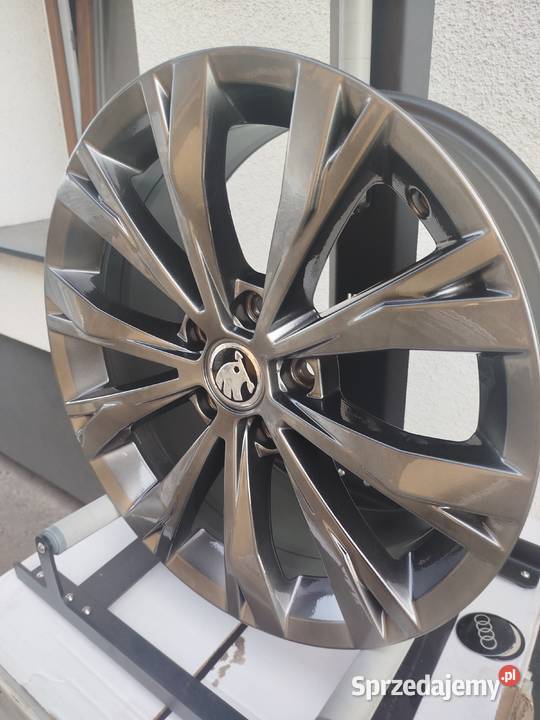 S874Alufelgi uzywane 17 5x112 Et 40 7J Vw Audi Bąków