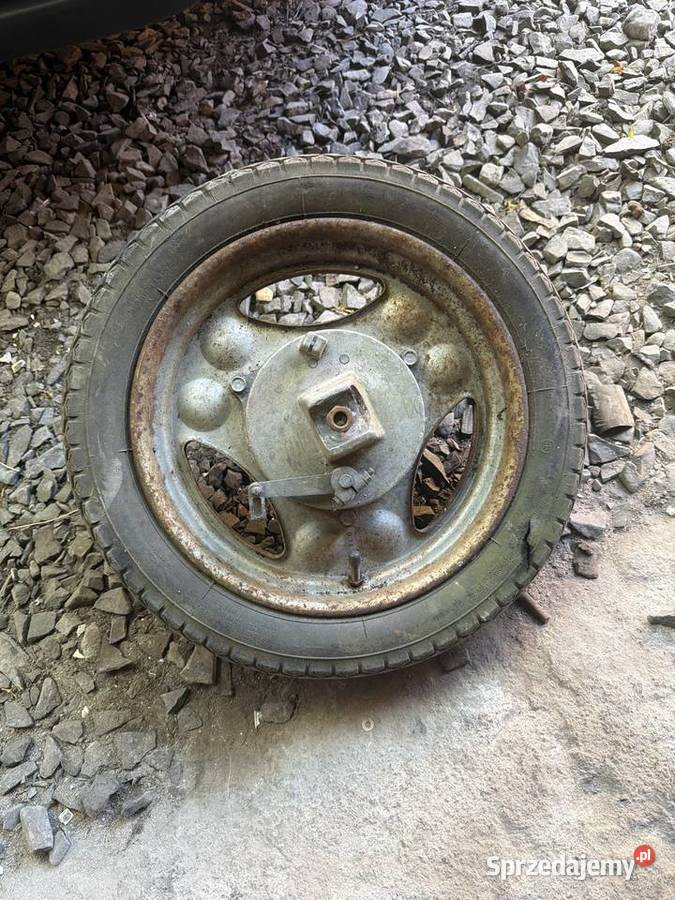 Koło piasta Bęben hamulcowy Simson SR 50 Średnica 12" Szprotawa